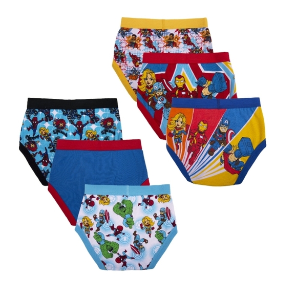 Avengers Toddler Boys' Marvel Hero Underwear - Picture 3 of 8